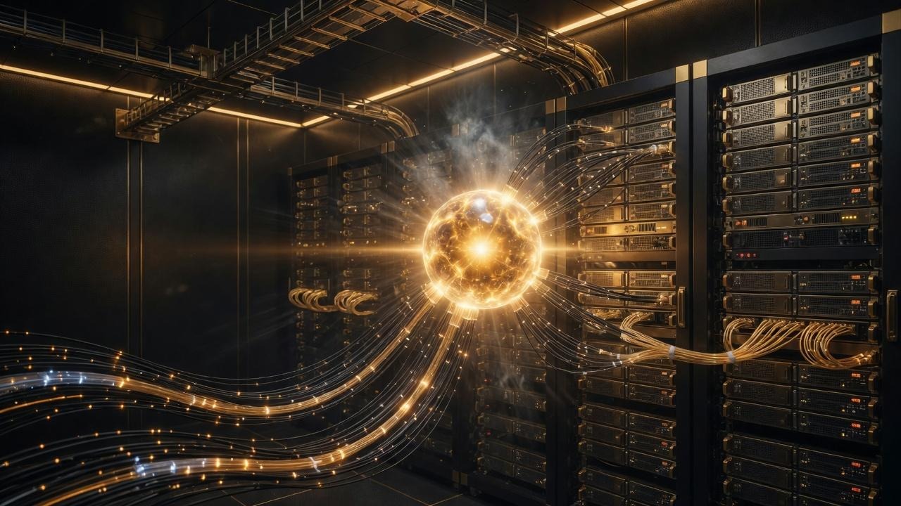 NVIDIA-powered AI compute servers in a U.S. data center